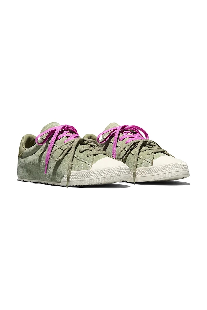 Замшеві кеди Converse Chuck Taylor Lo A19132C зелений SS26