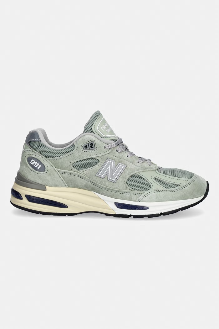New Balance U991 Made in Uk sneakersy U991BB2 zielony SS26