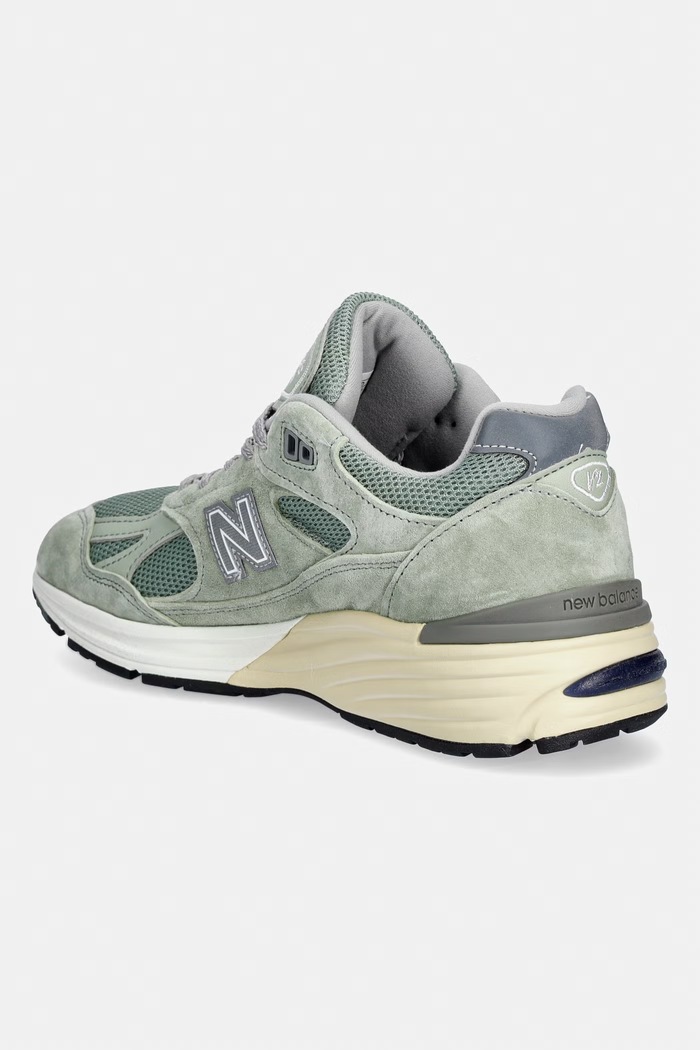 Obuwie New Balance U991 Made in Uk sneakersy U991BB2 zielony