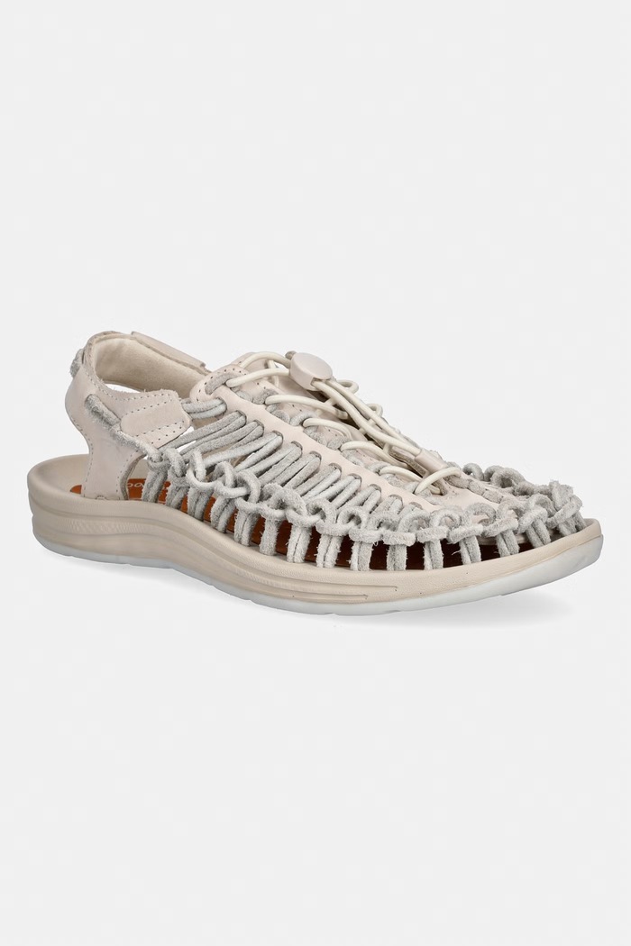 Keen Uneek Leather босоніжки шкіряні бежевий KE.1032100