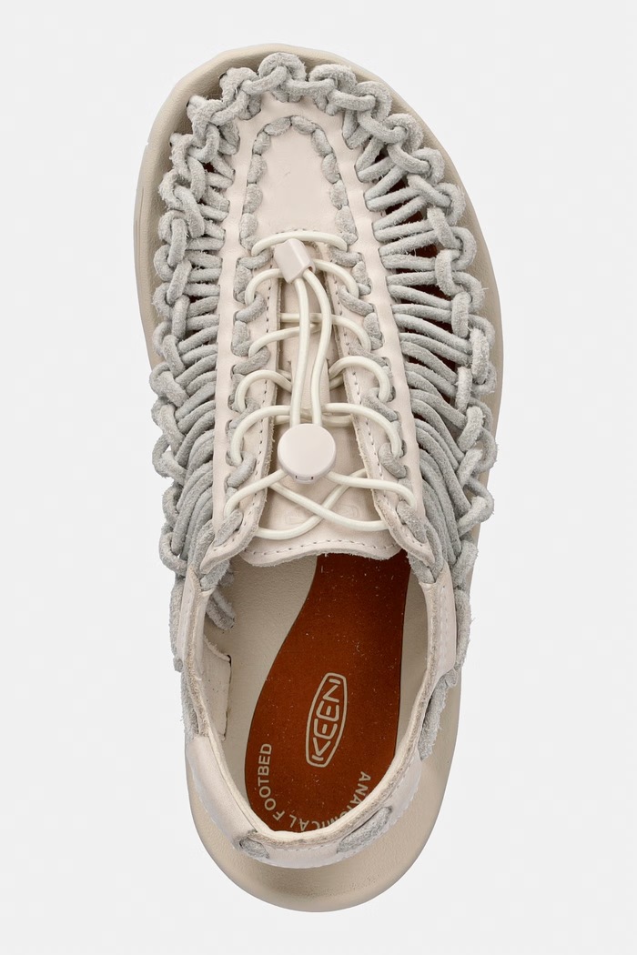 Keen Uneek Leather босоніжки шкіряні бежевий KE.1032100