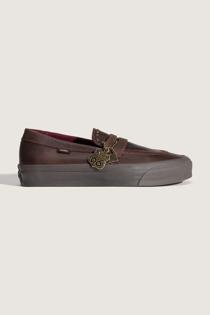 Vans mokasíny kožené LX Loafer 53 hnedá VN000VATDMV1
