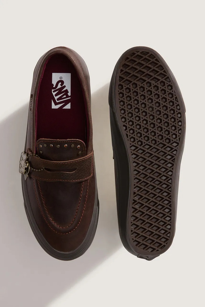 Vans mokasíny kožené LX Loafer 53 hnedá VN000VATDMV1