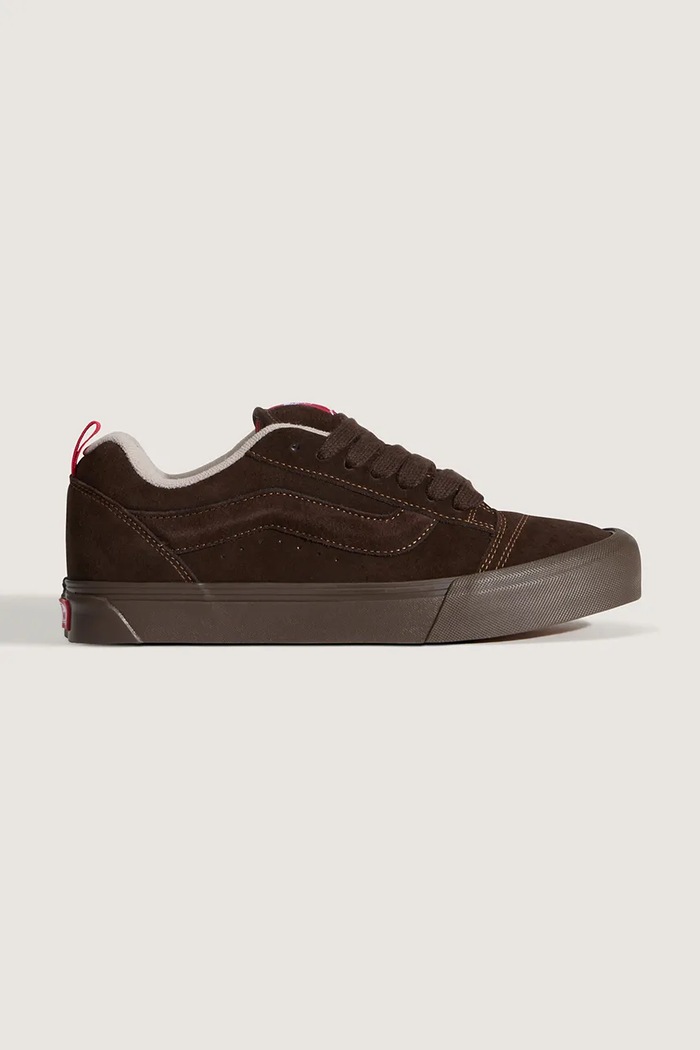 Vans Knu Skool teniși înalți maro VN000D22DFN1