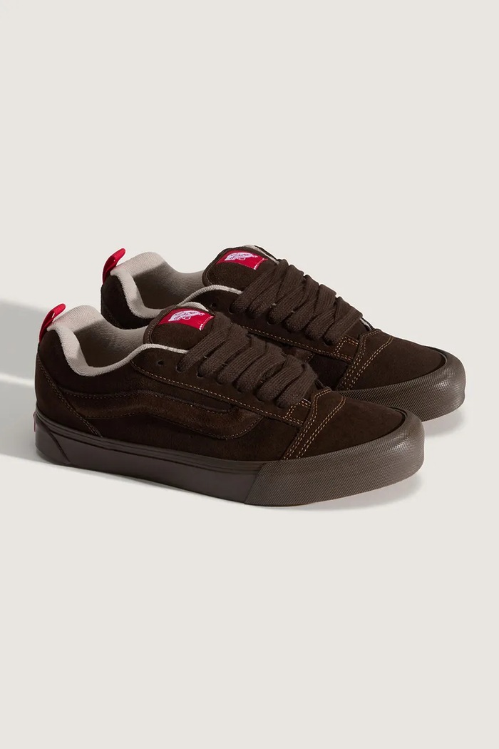 Vans Knu Skool teniși înalți VN000D22DFN1 maro SS26