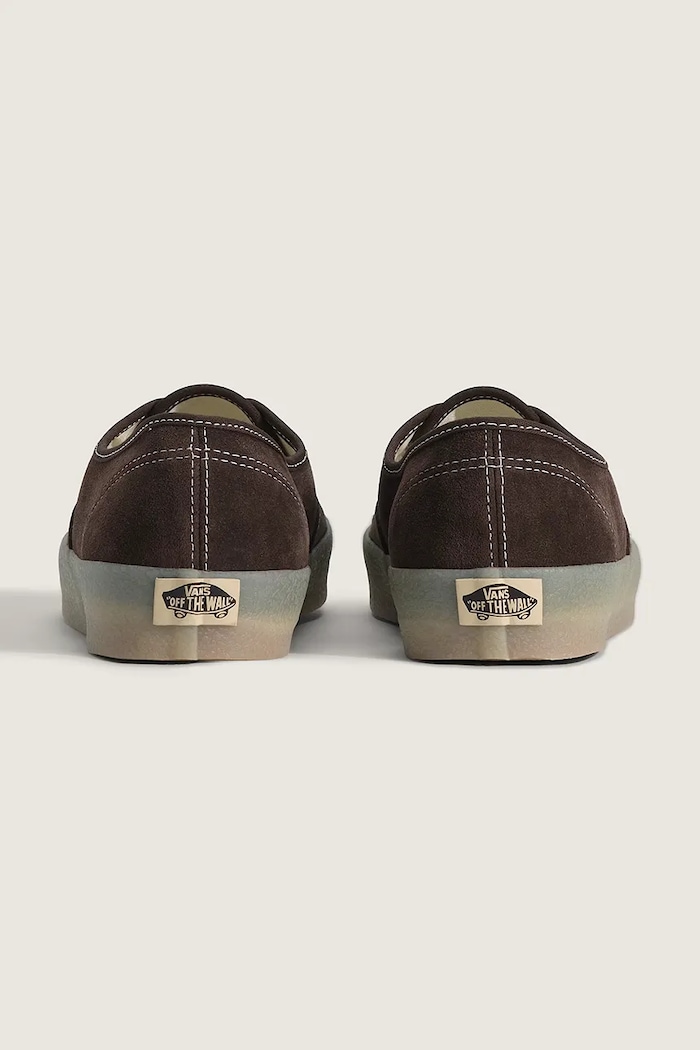 Încălțăminte Vans Authentic teniși înalți piele întoarsă VN000D7Y3N11 maro