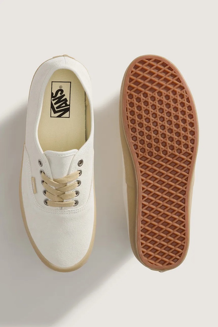 Vans Authentic teniși piele întoarsă bej VN000D7YCD31