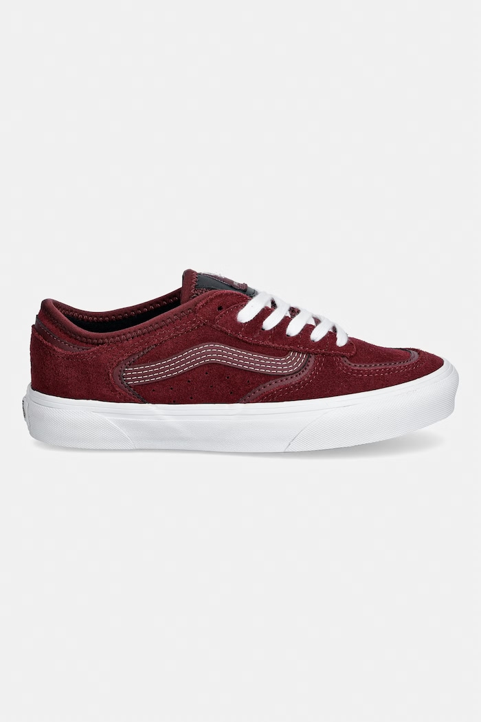 Vans Rowley Classic teniși piele întoarsă VN000SF44QU1 burgundia SS26