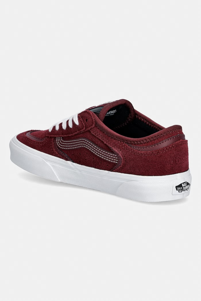 Încălțăminte Vans Rowley Classic teniși piele întoarsă VN000SF44QU1 burgundia