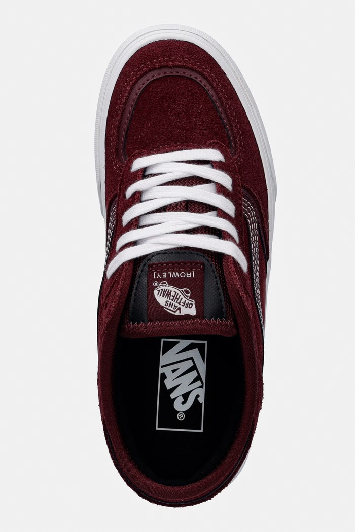 Vans Rowley Classic teniși piele întoarsă burgundia VN000SF44QU1
