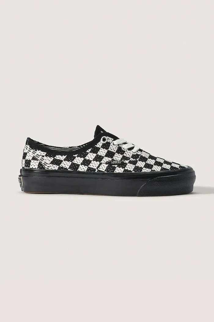 Vans LX Premium Authentic 44 EK Checkerboard tenisky čierna VN000EJC1KP1