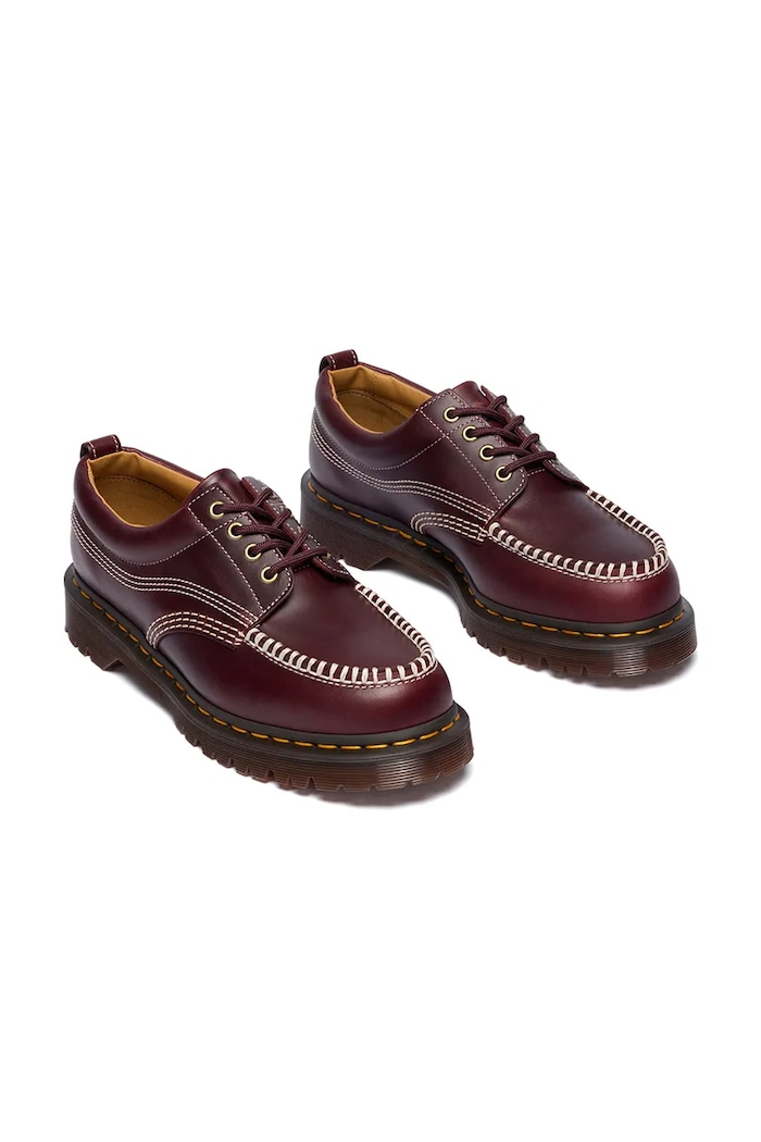 Dr. Martens Lowell Shoes leather DM31817600 maroon SS26