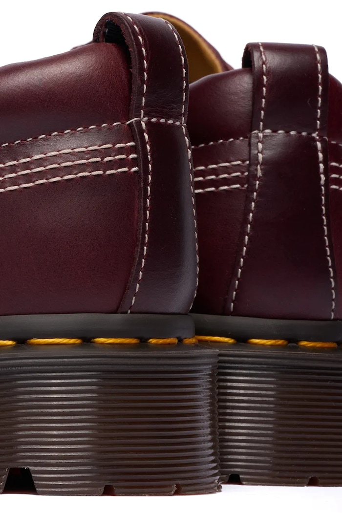 Dr. Martens Lowell Shoes leather maroon DM31817600