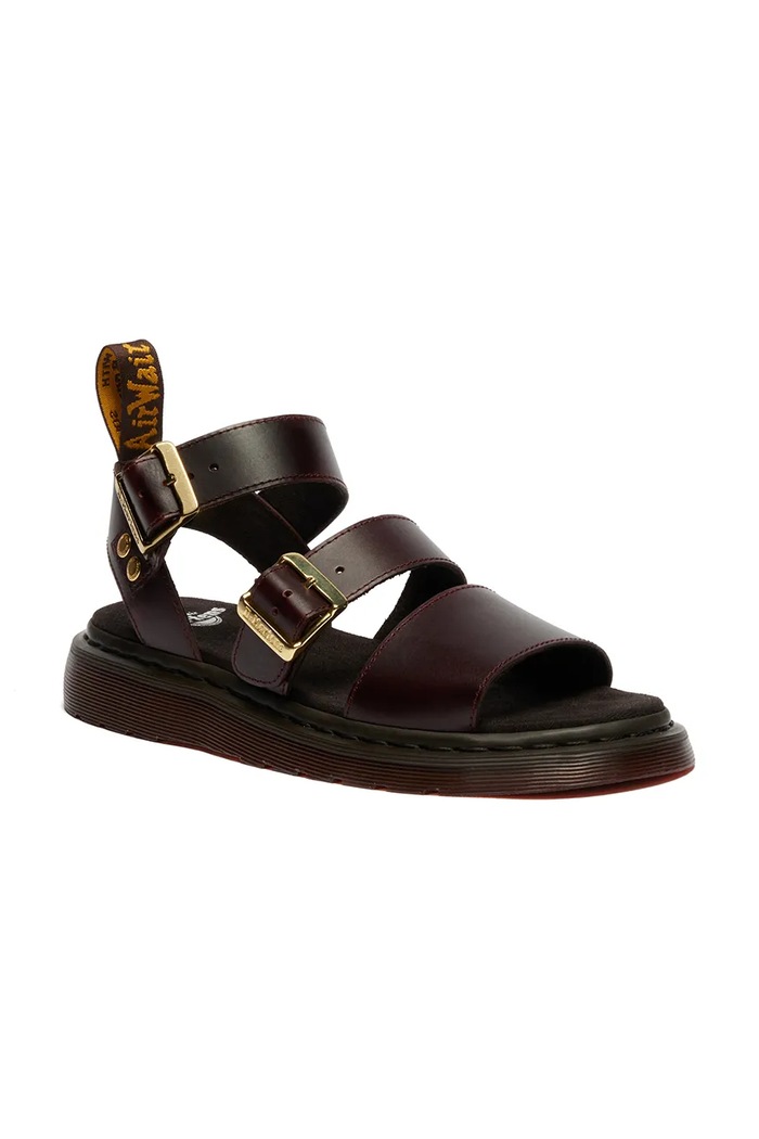 Dr. Martens Gryphon sandały rzymianki skórzane DM42329200