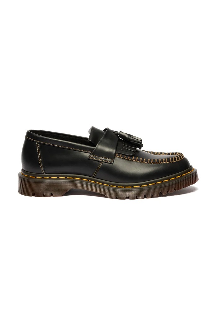 Dr. Martens mocasini de piele Adrian Ben Tassel Loafer negru DM42849001
