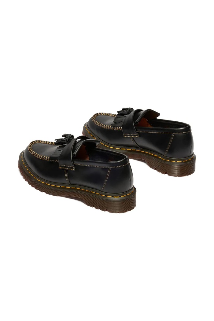 Încălțăminte Dr. Martens mocasini de piele Adrian Ben Tassel Loafer DM42849001 negru