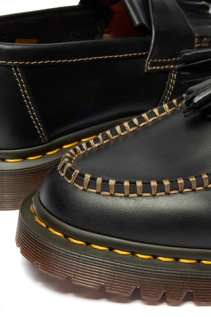 Dr. Martens mocasini de piele Adrian Ben Tassel Loafer negru DM42849001