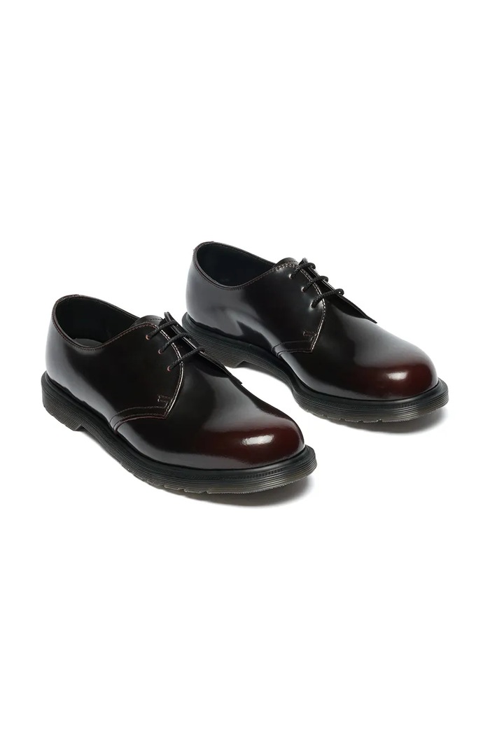 Obuwie Dr. Martens półbuty skórzane Mayfare DM42864600 bordowy