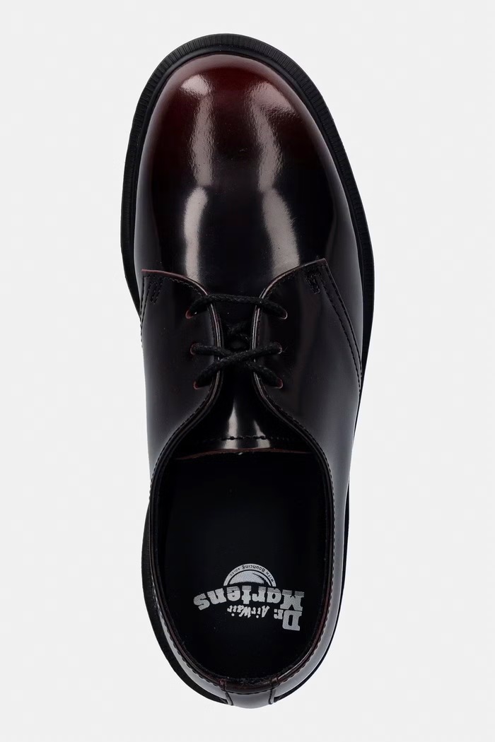 Dr. Martens półbuty skórzane Mayfare bordowy DM42864600