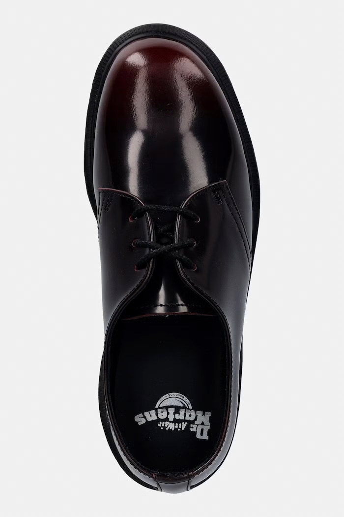 Dr. Martens półbuty skórzane Mayfare bordowy DM42864600