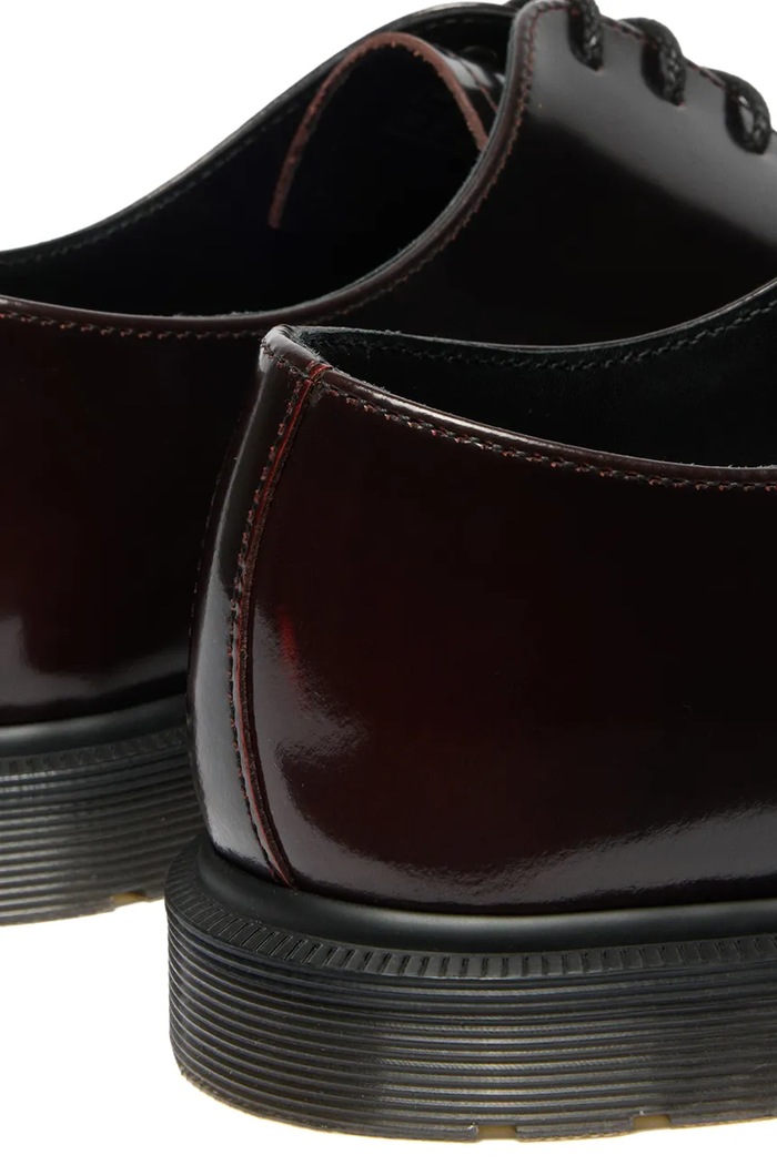 Dr. Martens półbuty skórzane Mayfare DM42864600 bordowy