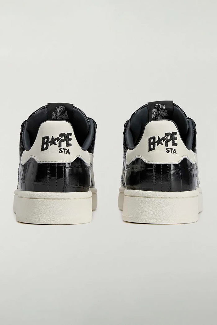 Obuća Kožne tenisice adidas Originals x BAPE KJ8851 crna