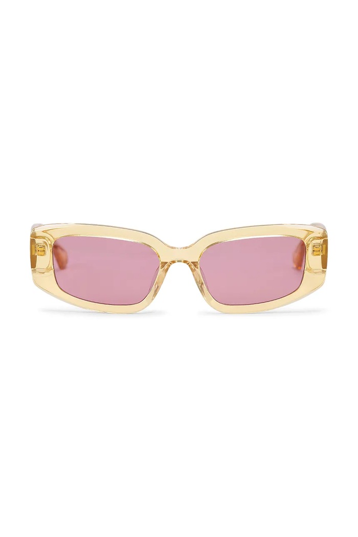 Kurt Geiger London okulary przeciwsłoneczne damskie Kensington żółty 5509193679