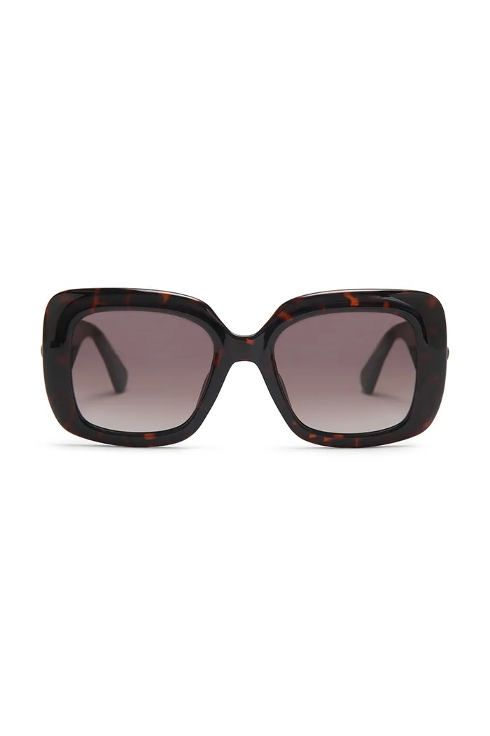 Kurt Geiger London štvorcové slnečné okuliare dámske Kensington hnedá 5510131679
