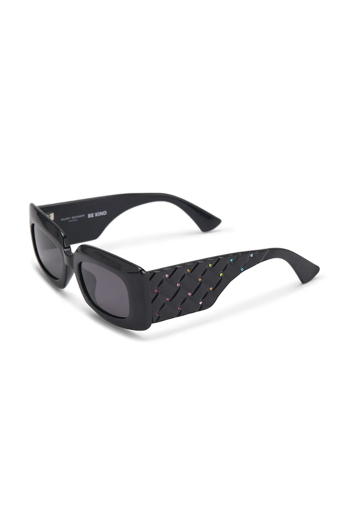 Kurt Geiger London okulary przeciwsłoneczne damskie Kensington 5510200679 czarny SS26