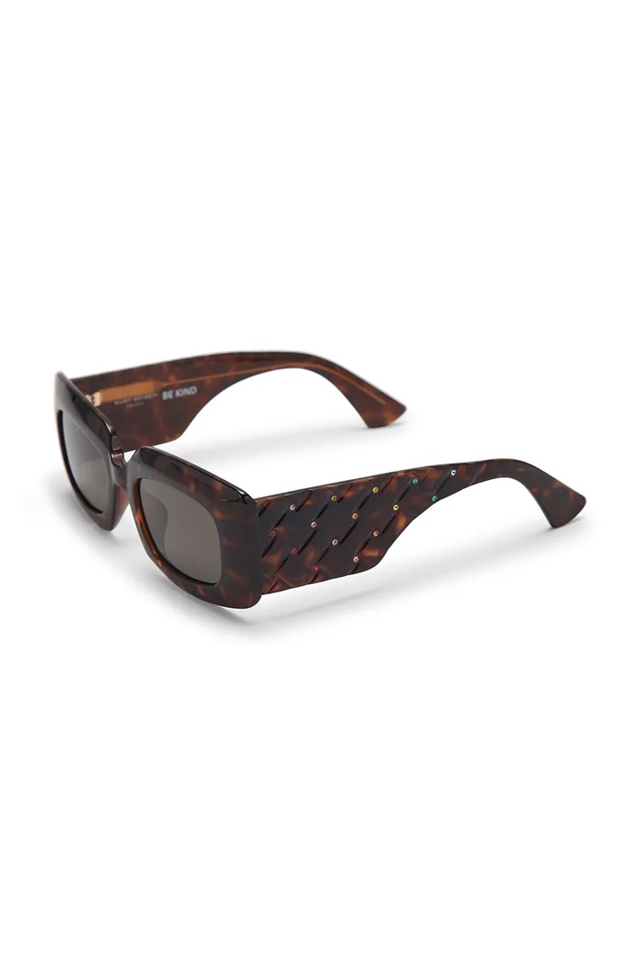 Kurt Geiger London okulary przeciwsłoneczne damskie Kensington 5510236679 brązowy SS26
