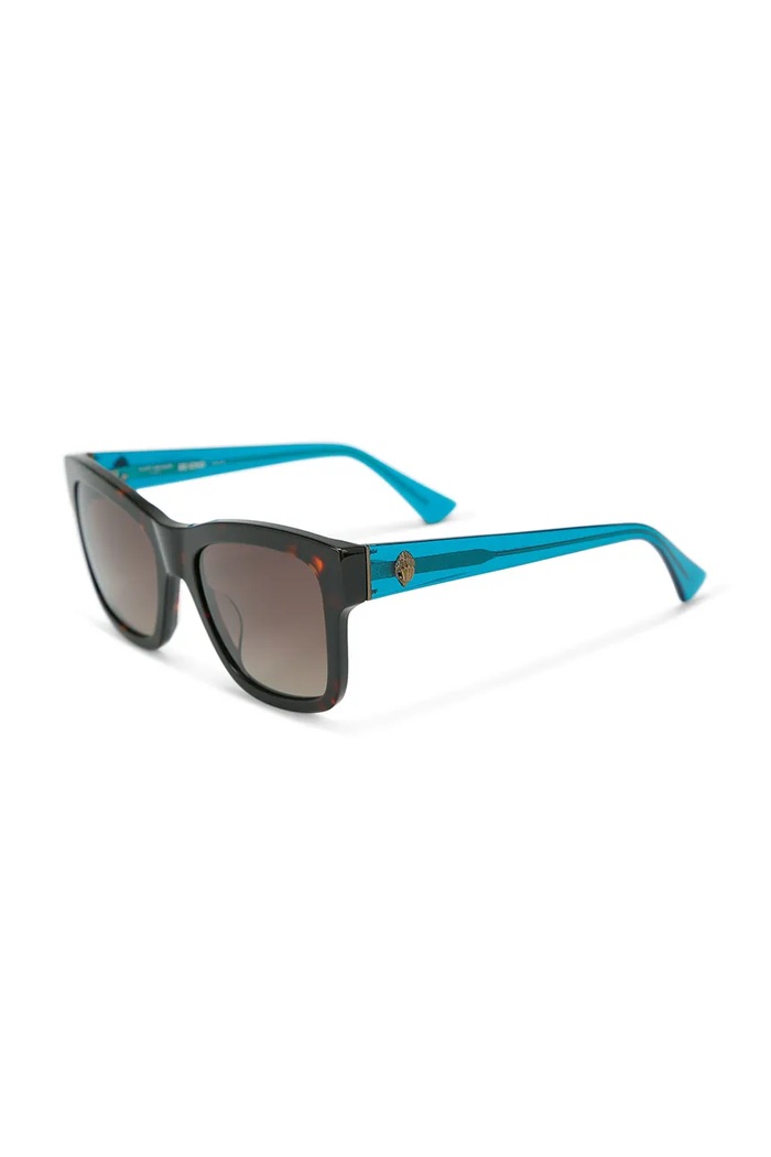 Kurt Geiger London okulary przeciwsłoneczne damskie Shoreditch 5509632679 brązowy SS26