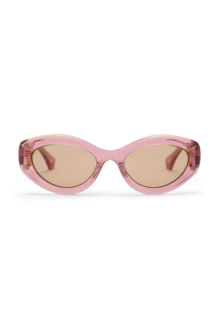 Kurt Geiger London slnečné okuliare typ mačacieho oka dámske Kensington ružová 5509998679