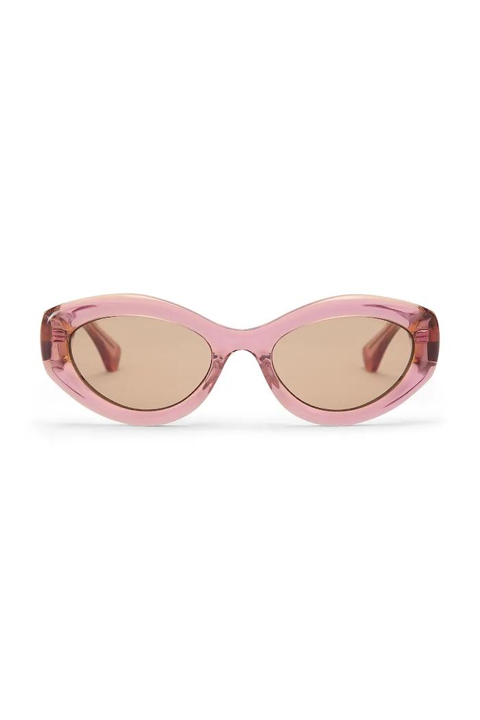 Kurt Geiger London slnečné okuliare typ mačacieho oka dámske Kensington ružová 5509998679