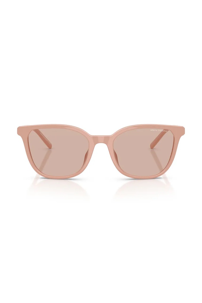 Akcesoria Armani Exchange okulary przeciwsłoneczne damskie 0AX4168SU beżowy