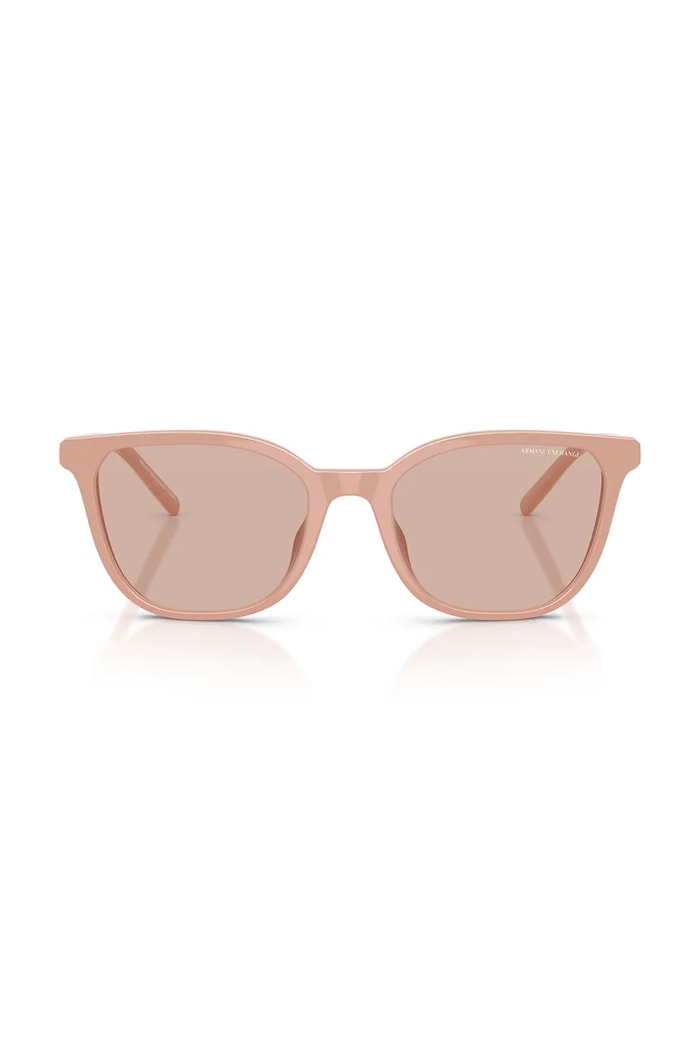 Akcesoria Armani Exchange okulary przeciwsłoneczne damskie 0AX4168SU beżowy