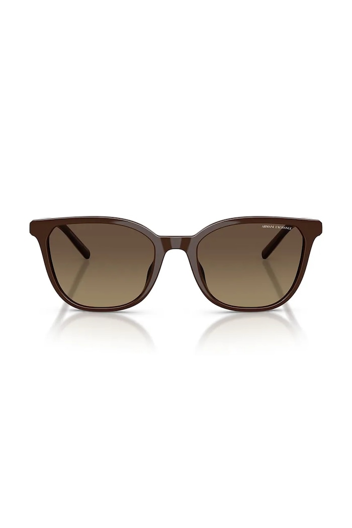 Akcesoria Armani Exchange okulary przeciwsłoneczne damskie 0AX4168SU brązowy