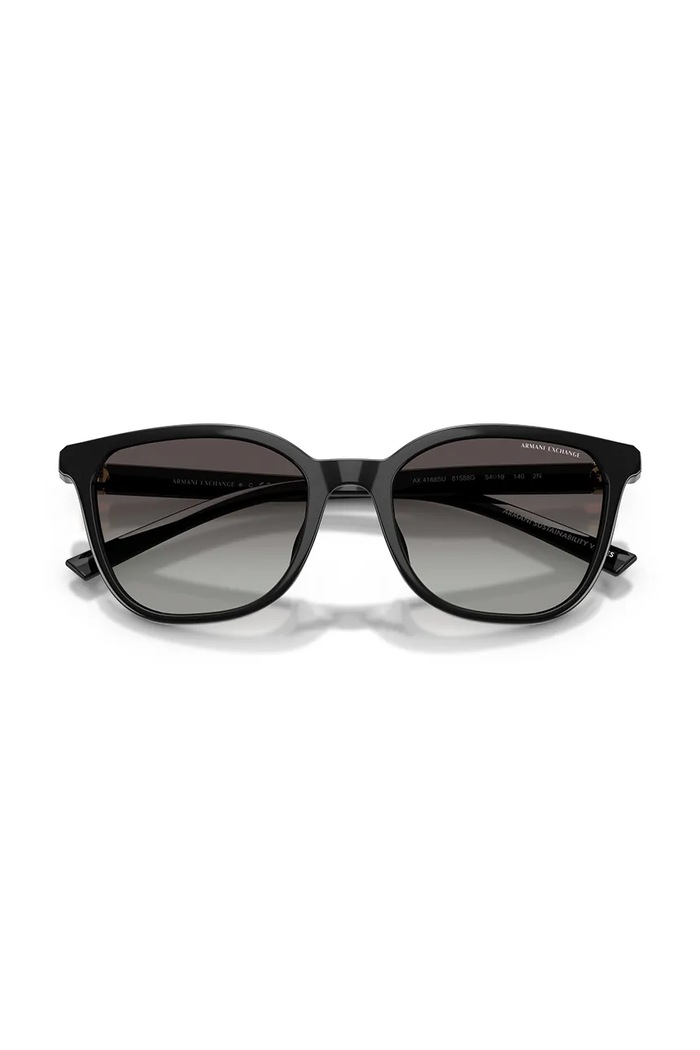 Armani Exchange slnečné okuliare dámske 0AX4168SU čierna