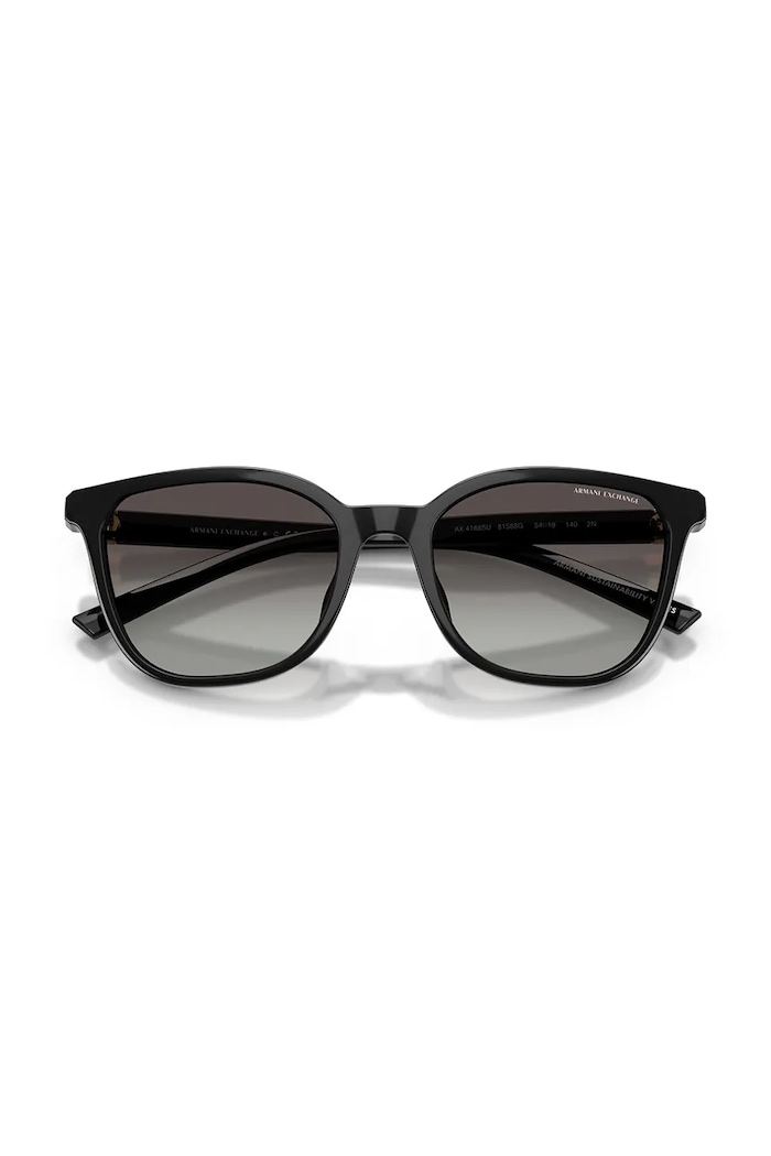 Armani Exchange slnečné okuliare dámske 0AX4168SU čierna
