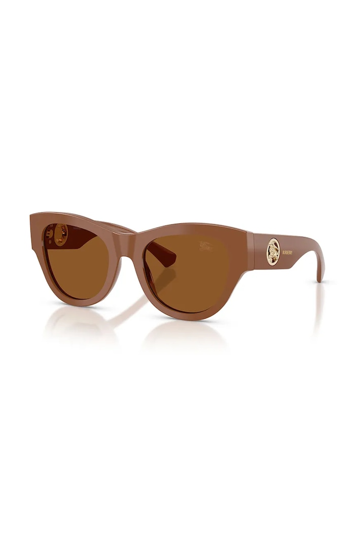 Burberry okulary przeciwsłoneczne damskie 0BE4491 brązowy SS26
