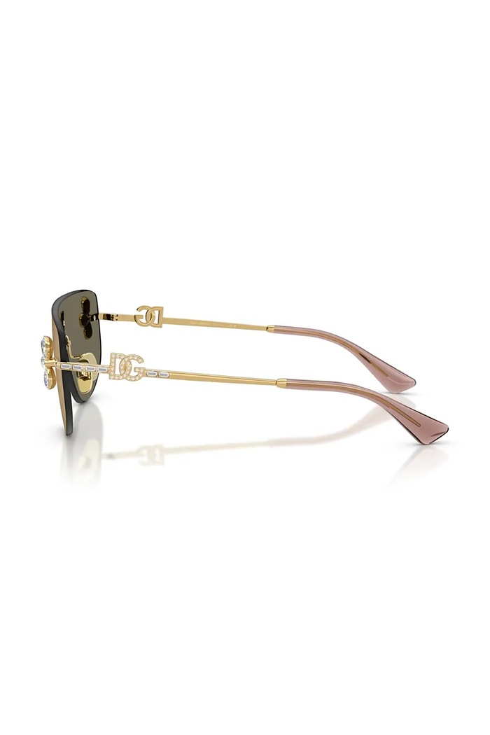 Akcesoria Dolce & Gabbana Okulary przeciwsłoneczne damskie 0DG2333B złoty