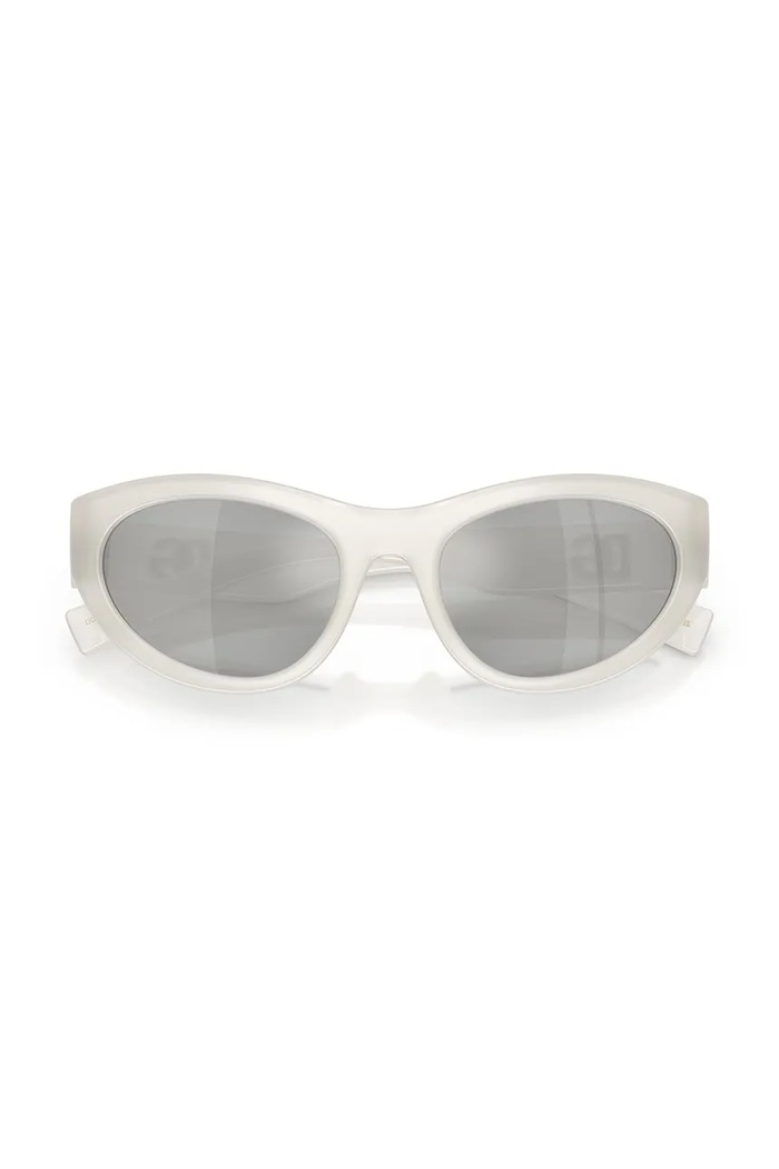 Dolce & Gabbana okulary przeciwsłoneczne kocie oczy damskie 0DG6207 biały