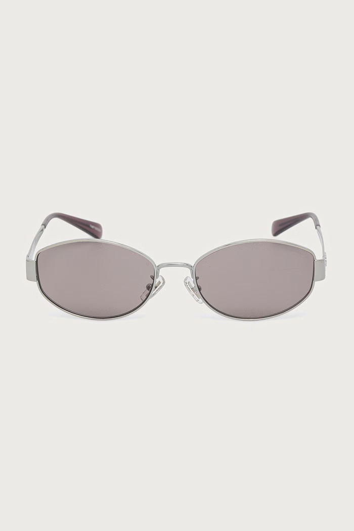 Coach Okulary przeciwsłoneczne damskie 0HC7192D srebrny SS26