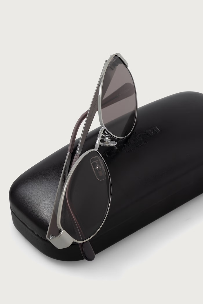 Akcesoria Coach Okulary przeciwsłoneczne damskie 0HC7192D srebrny