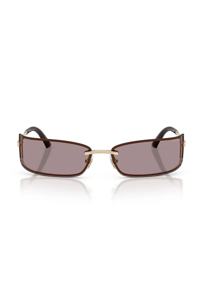 Jimmy Choo okulary przeciwsłoneczne damskie 0JC4024B brązowy SS26