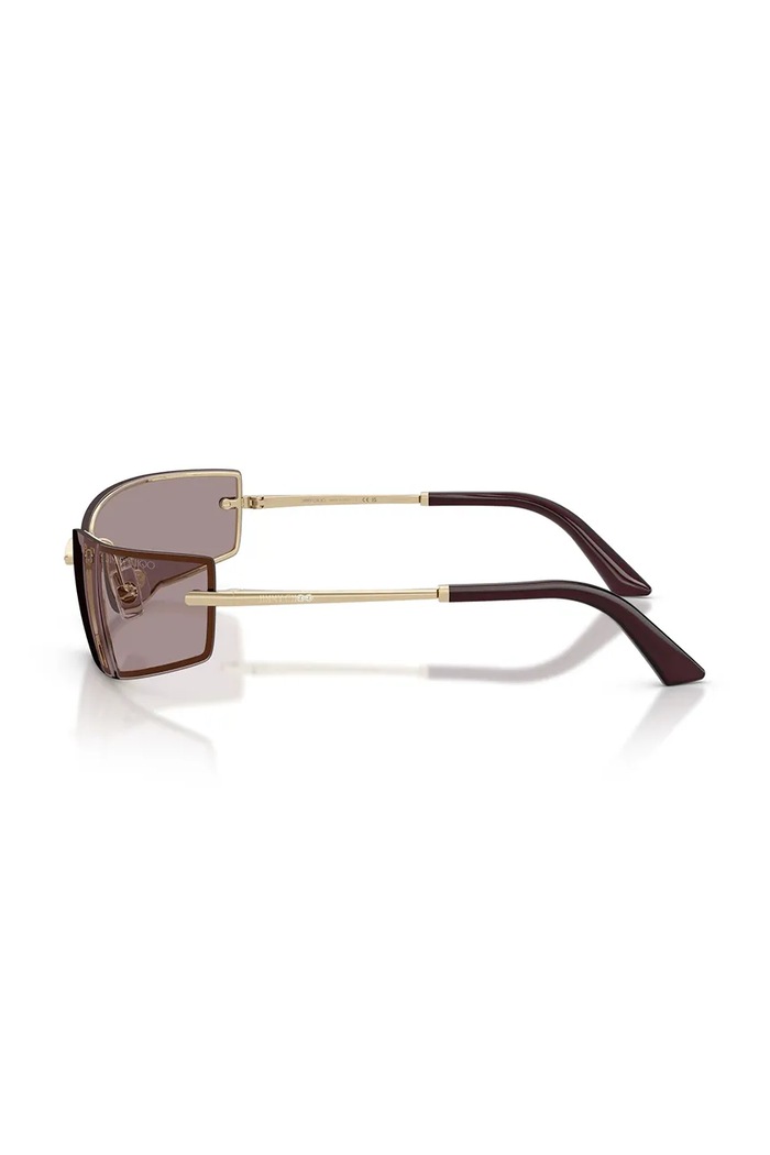 Akcesoria Jimmy Choo okulary przeciwsłoneczne damskie 0JC4024B brązowy