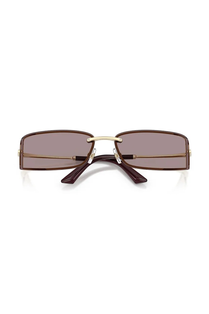 Jimmy Choo okulary przeciwsłoneczne damskie 0JC4024B brązowy