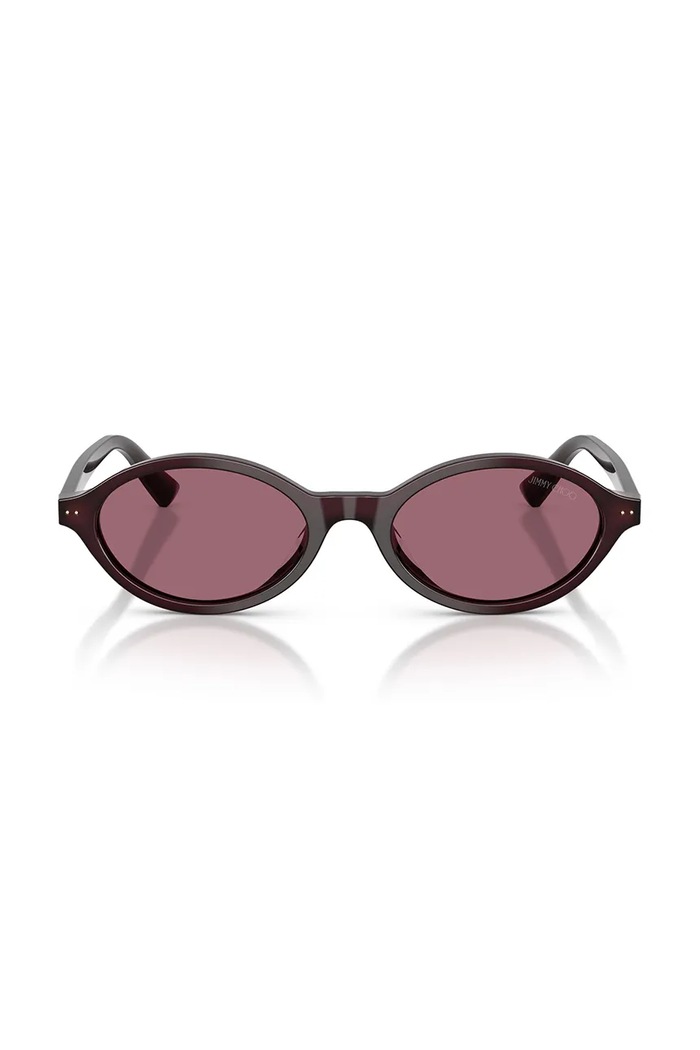 Akcesoria Jimmy Choo okulary przeciwsłoneczne okrągłe damskie 0JC5068U fioletowy