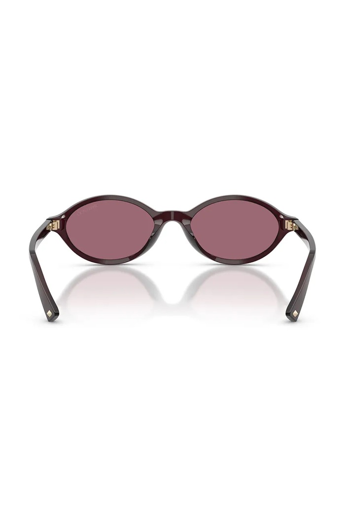 Jimmy Choo okulary przeciwsłoneczne okrągłe damskie 0JC5068U fioletowy