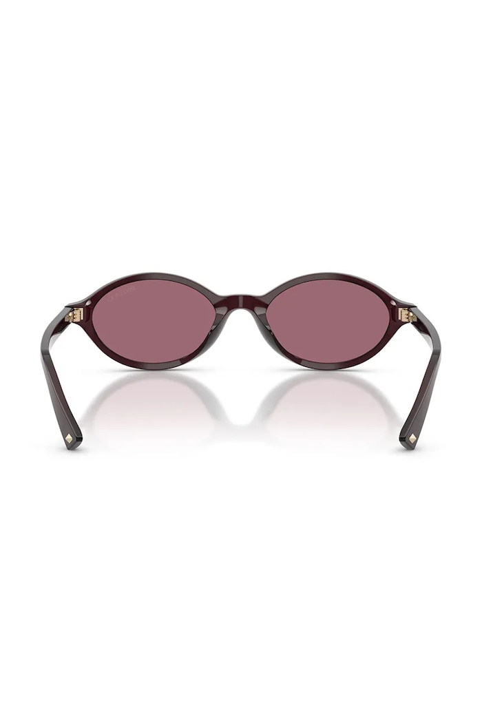Jimmy Choo okulary przeciwsłoneczne okrągłe damskie 0JC5068U fioletowy