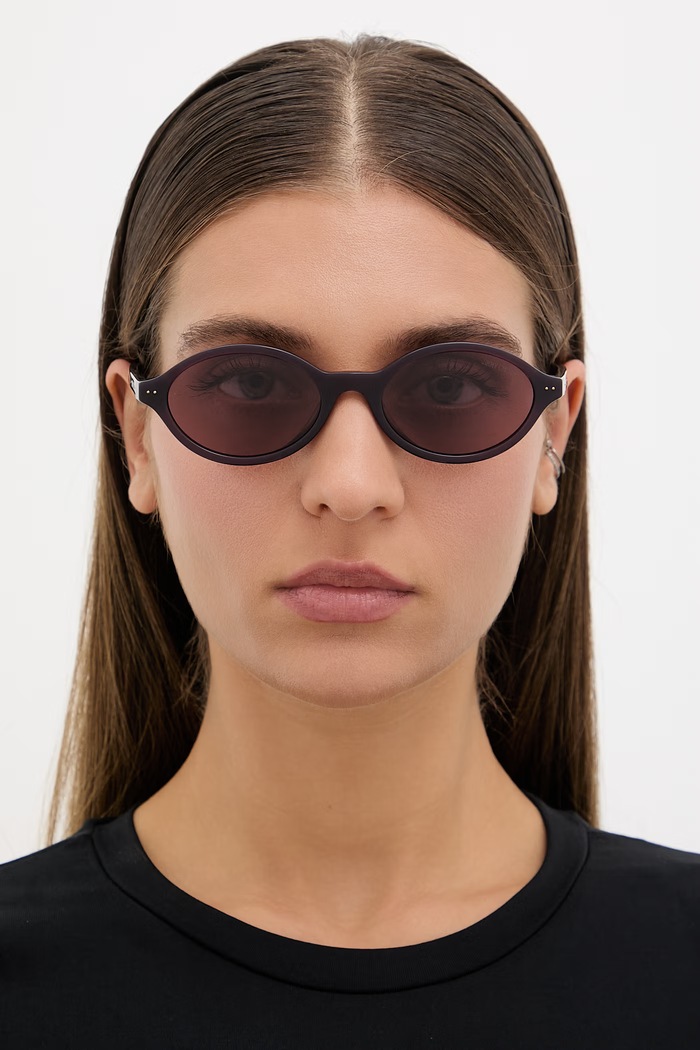 Jimmy Choo okulary przeciwsłoneczne okrągłe damskie 0JC5068U